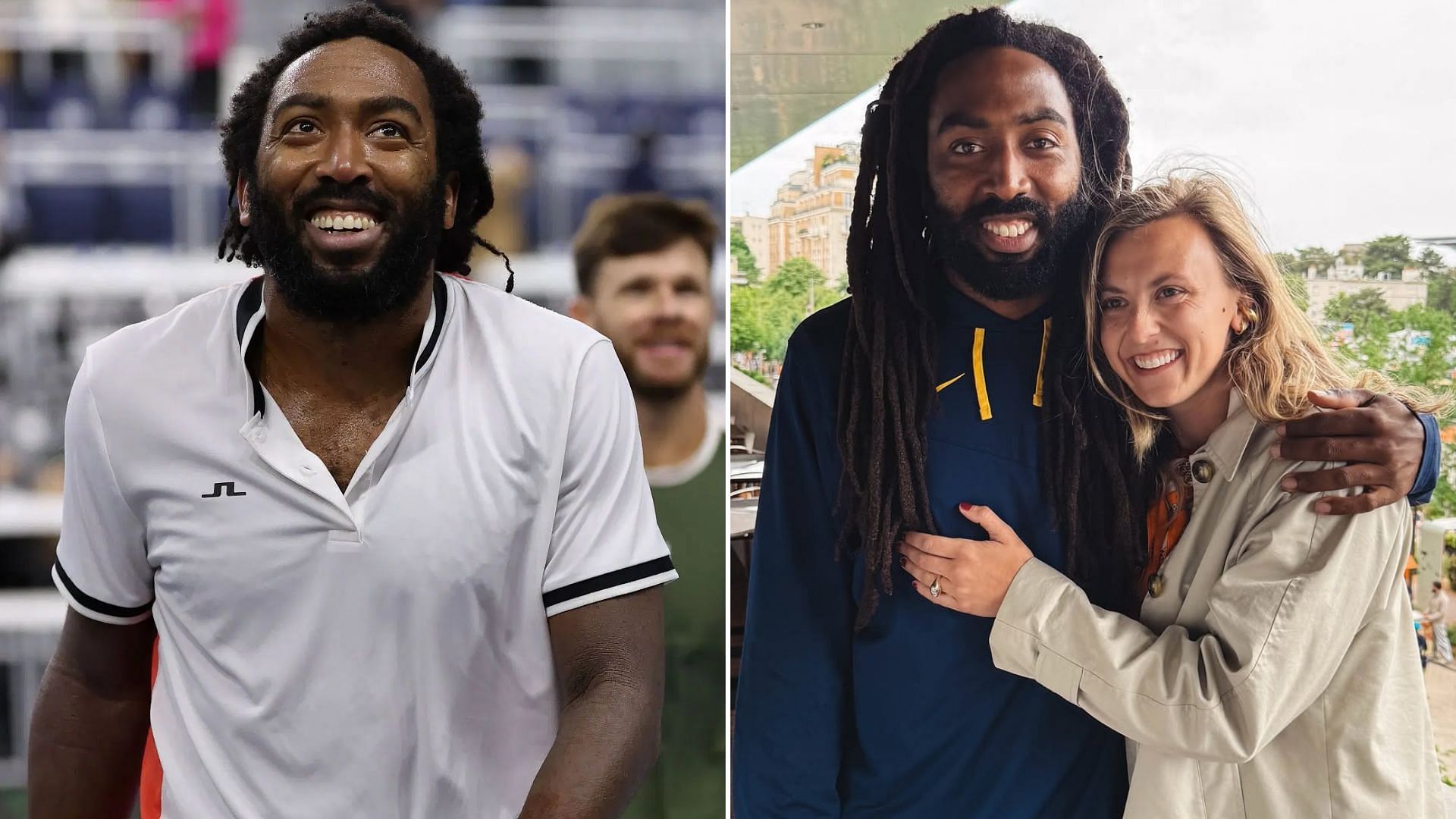 Evan King and Sydney Gawlik (Getty (L) and https://www.instagram.com/p/DKmji-3N1TA/?utm_source=ig_web_copy_link&amp;igsh=MzRlODBiNWFlZA== (R)