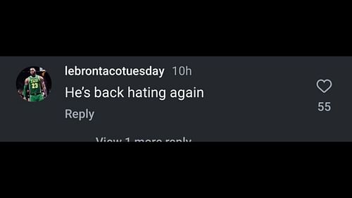 One online user claims that Noah Lyles is "back hating" Anthony Edwards. Credit: The Score/IG