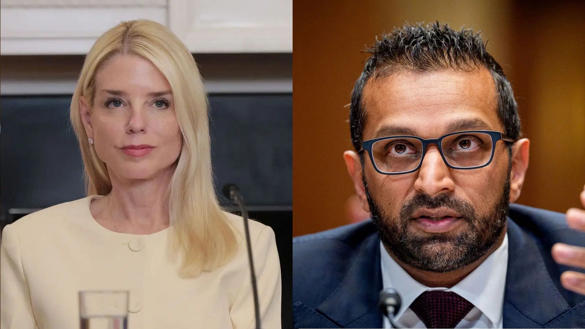 Pam Bondi and Kash Patel (All Images via Getty)
