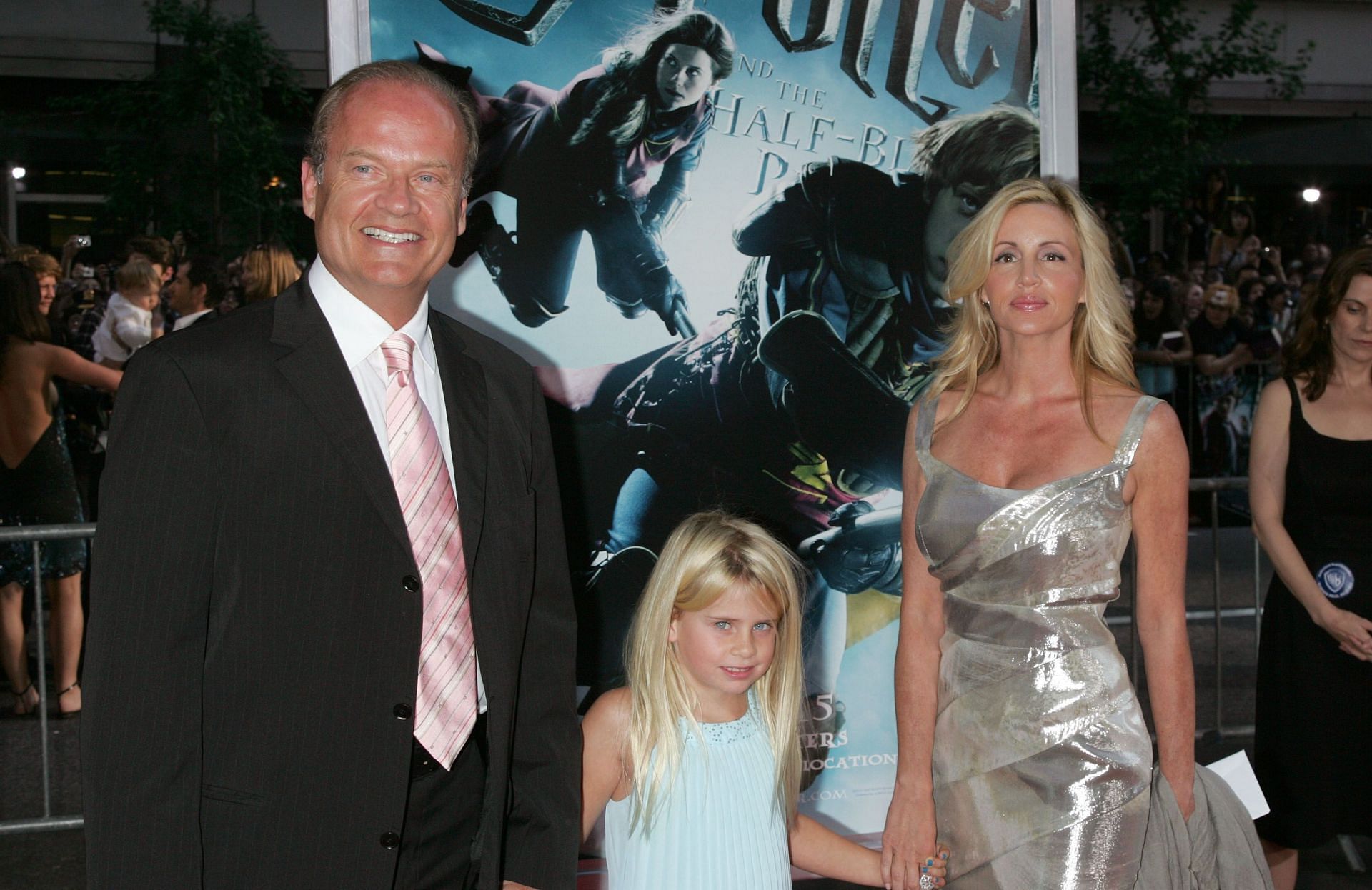 Kelsey Grammer with his ex-wife Camille Donatacci and daughter, Mason. (Image via Getty/ Jim Spellman)