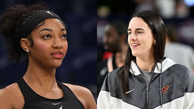 "Draft Angel Reese just to keep her on the bench" - WNBA fans hyped as Caitlin Clark earns East captain nod for 2025 All-Star game