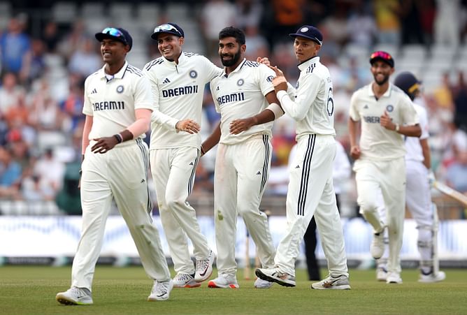Jasprit Bumrah gets the prized wicket of Joe Root for 28 caught at first slip on Day 2 of ENG vs IND 2025 1st Test [Watch]
