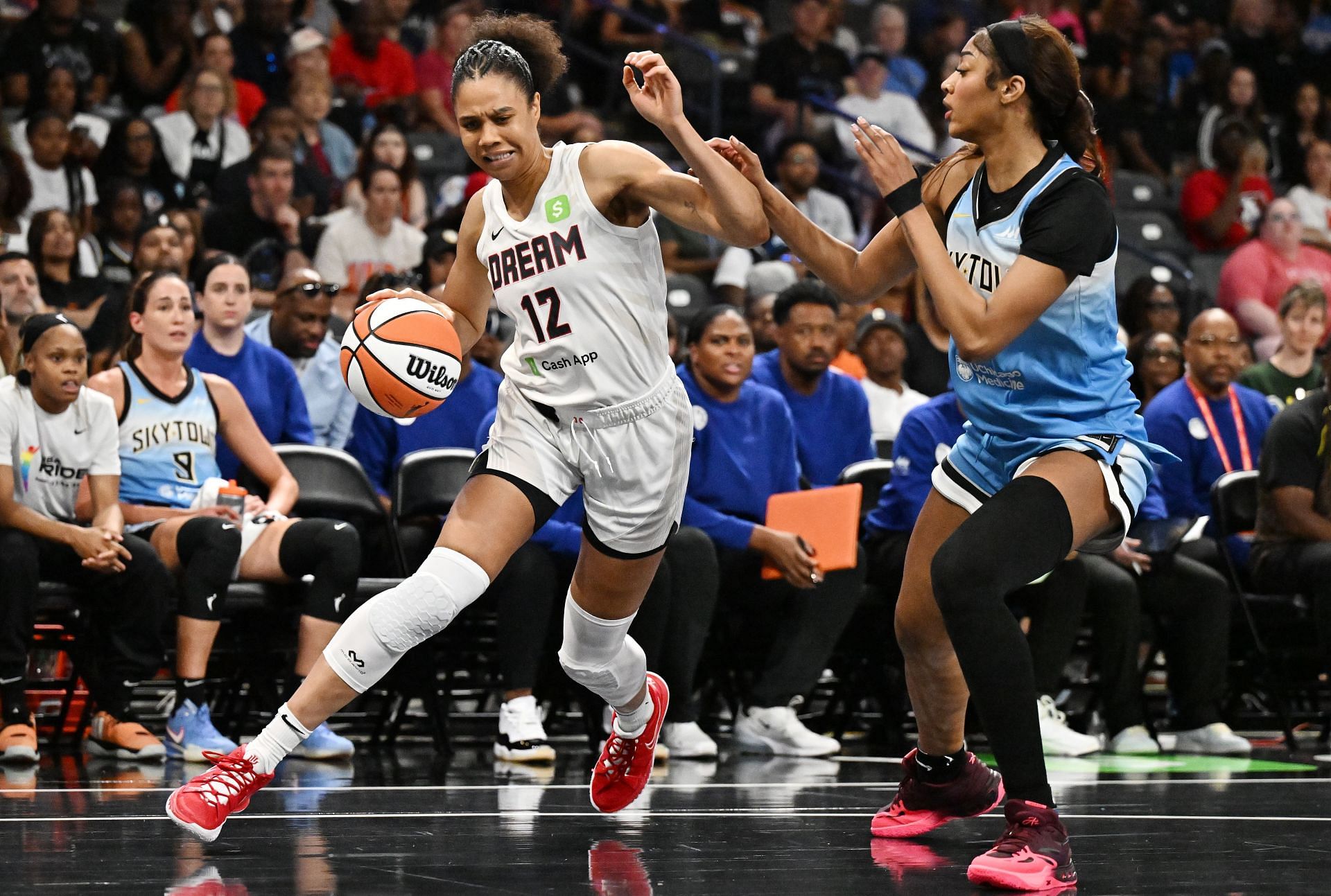 Angel Reese stats tonight: Chicago Sky star outworks towering centers in tough loss to Atlanta Dream (June 22) .. 2025 WNBA Season