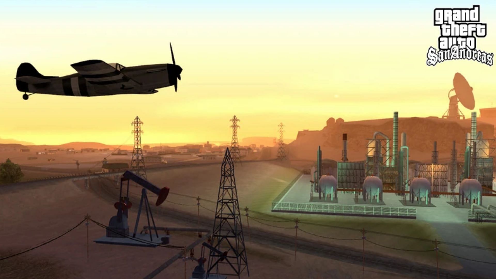 The airports are properly distributed across the map (Image via Rockstar Games)