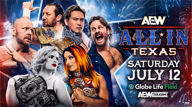 Record-breaking champion challenged to a championship match during AEW All In weekend