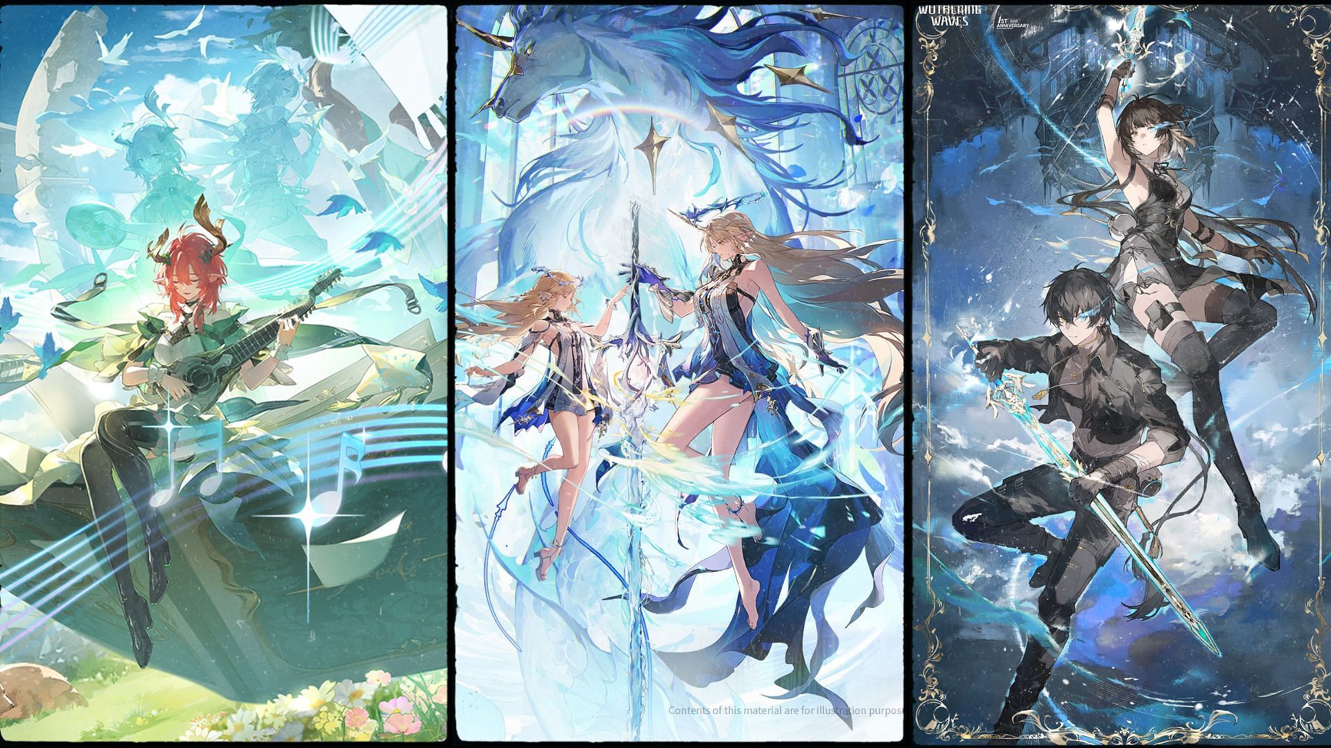 teammates for Cartethyia in Wuthering Waves 