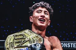 “I was shaking” - Nabil Anane reacts to being elevated to undisputed ONE bantamweight Muay Thai world champion