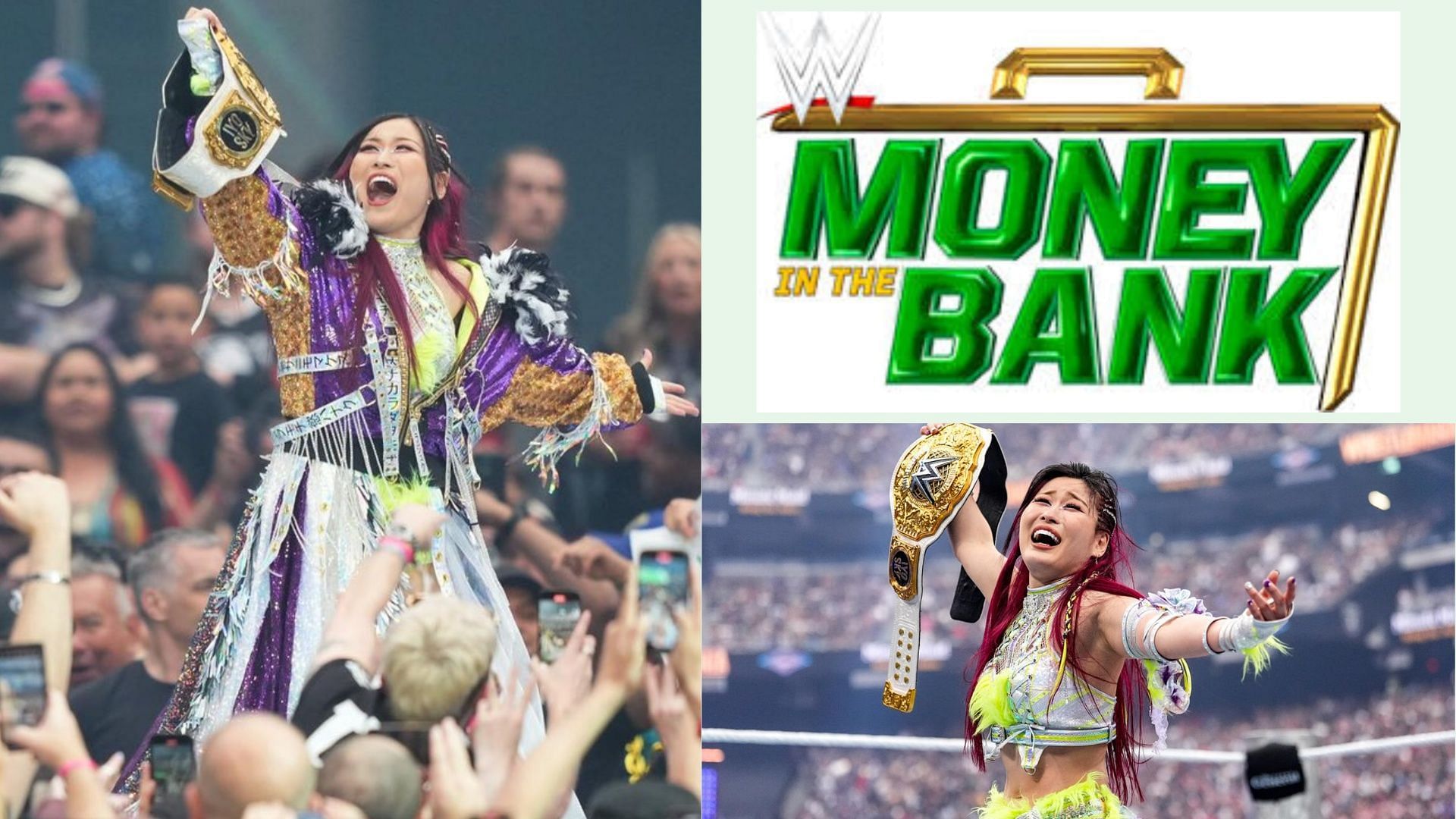 IYO SKY to win double titles at MITB? [Image Credits: wwe.com, IYO SKY