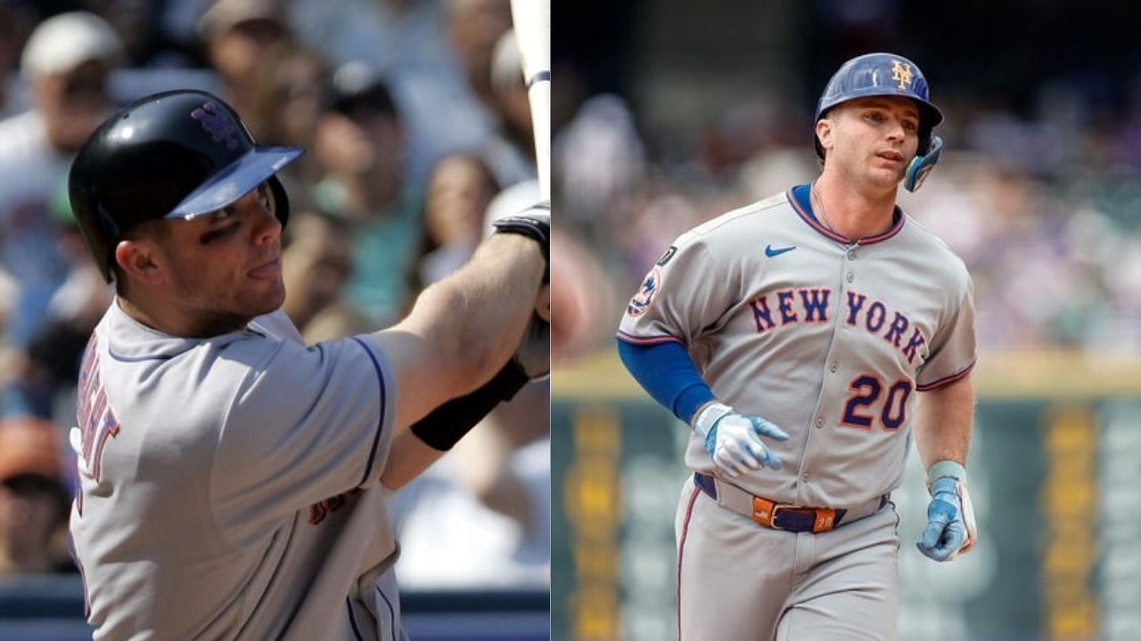David Wright and Pete Alonso [Source: Imagn]