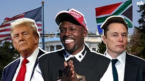 "Trump gotta deport Elon Musk to South Africa after this" - Antonio Brown reacts to Tesla founder calling out US President, deletes tweet immediately