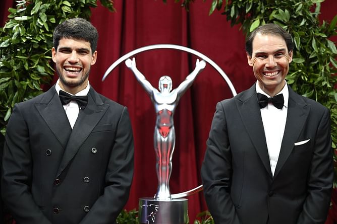 "I don't pay so much attention" - Carlos Alcaraz makes his feelings known on joining Rafael Nadal in elite list after Queen's Club win