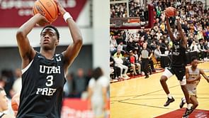 AJ Dybantsa reacts as BYU congratulates $4.1 million NIL-valued star’s inclusion in USA’s U19 national team