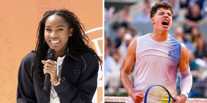 Coco Gauff reacts to Ben Shelton achieving major milestone by breaking into top 10 of ATP rankings