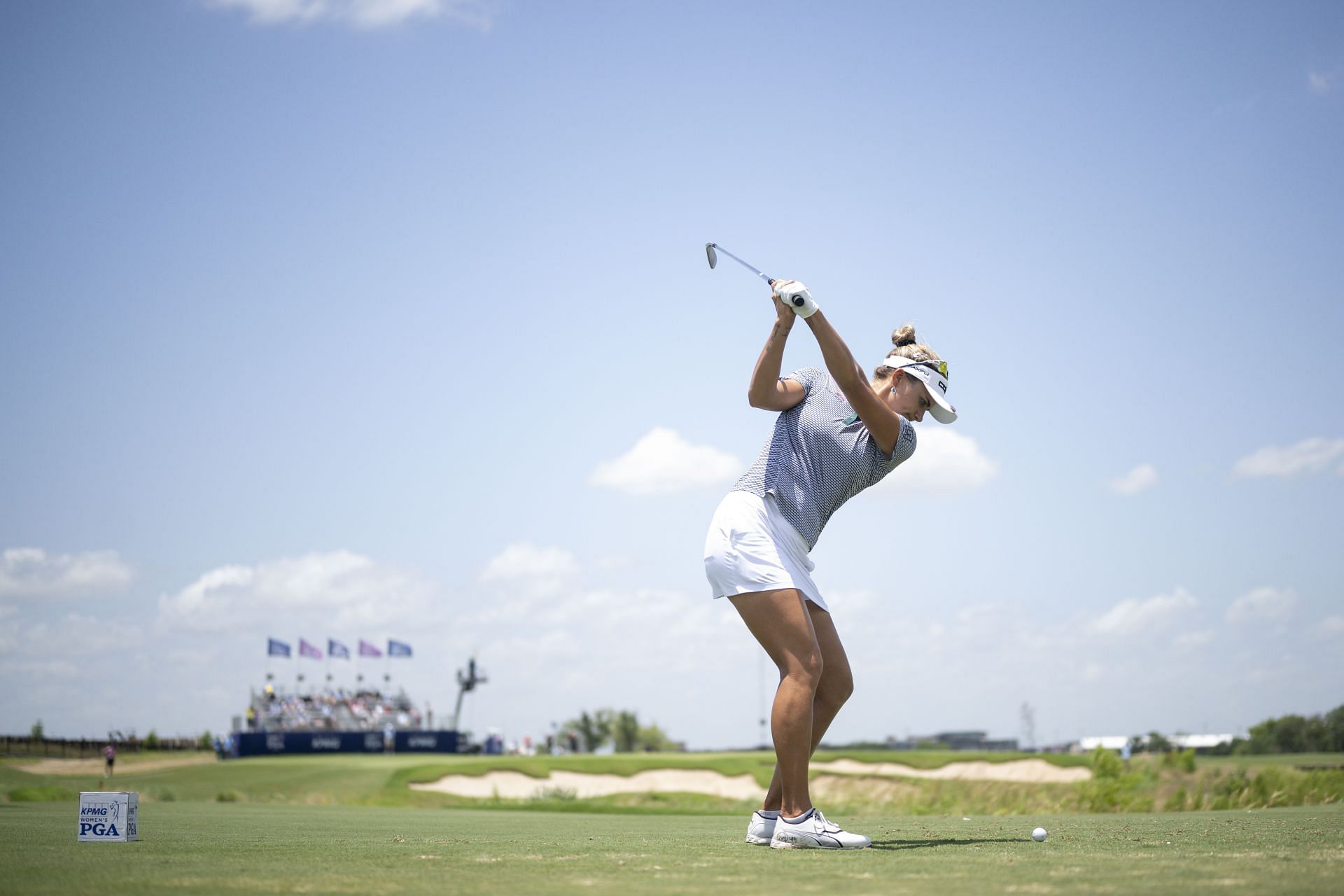 Lexi Thompson at the KPMG Women's PGA Championship 2025 (Source: Getty)