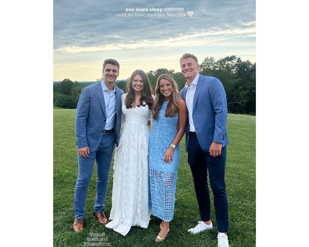 Bo Nix Easy's wife expresses excitement to welcome