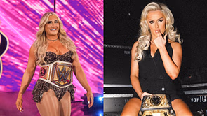Tiffany Stratton sends her first message to Mariah May after the latter's WWE debut; the Women's Champion has a one-word message