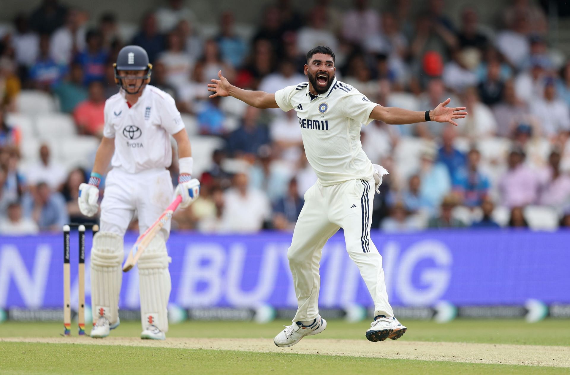 England v India - 1st Rothesay Test Match: Day Two - Source: Getty