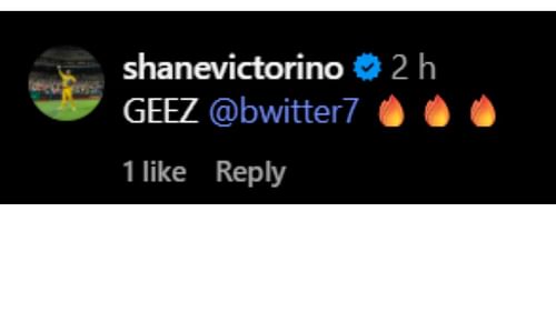 Reaction from Shane Victorino