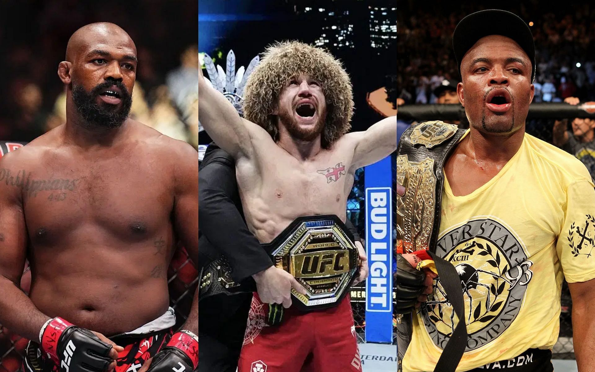 Merab Dvalishvili makes feelings on on closing in on joining Anderson Silva and Jon Jones in rare UFC company [Image courtesy: Getty Images]