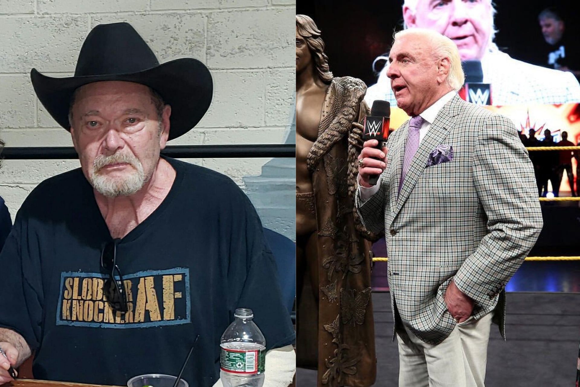 Ric Flair Jim Ross