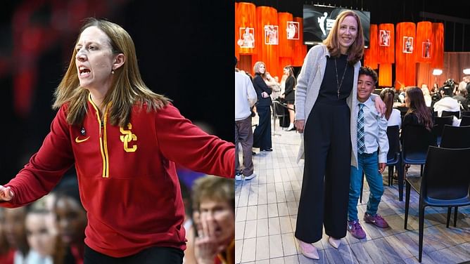 "Understand why my husband is stressed to attend my games": USC HC Lindsay Gottlieb shares hilarious message from son's 8U hoops matchup