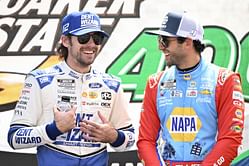 Chase Elliott’s quip to Ryan Blaney’s broadcast message - “What an honor and a privilege to hear from you today”