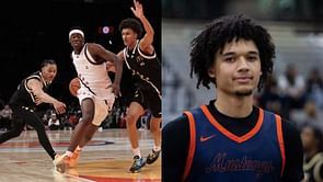 AJ Dybantsa and Brayden Burries react as Tyrese Haliburton shares a heartfelt message following Achilles injury at the NBA Finals