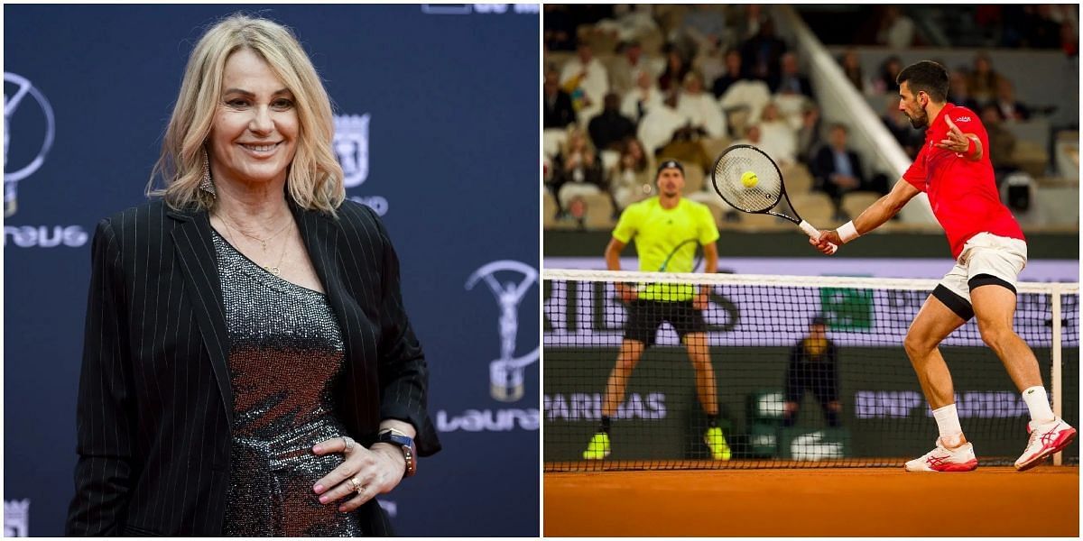 Nadia Comaneci, Novak Djokovic and Alexander Zverev
