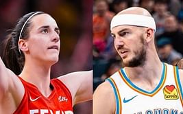 Alex Caruso pays sincere tribute to Caitlin Clark in NBA Finals Game 1 against Indiana Pacers
