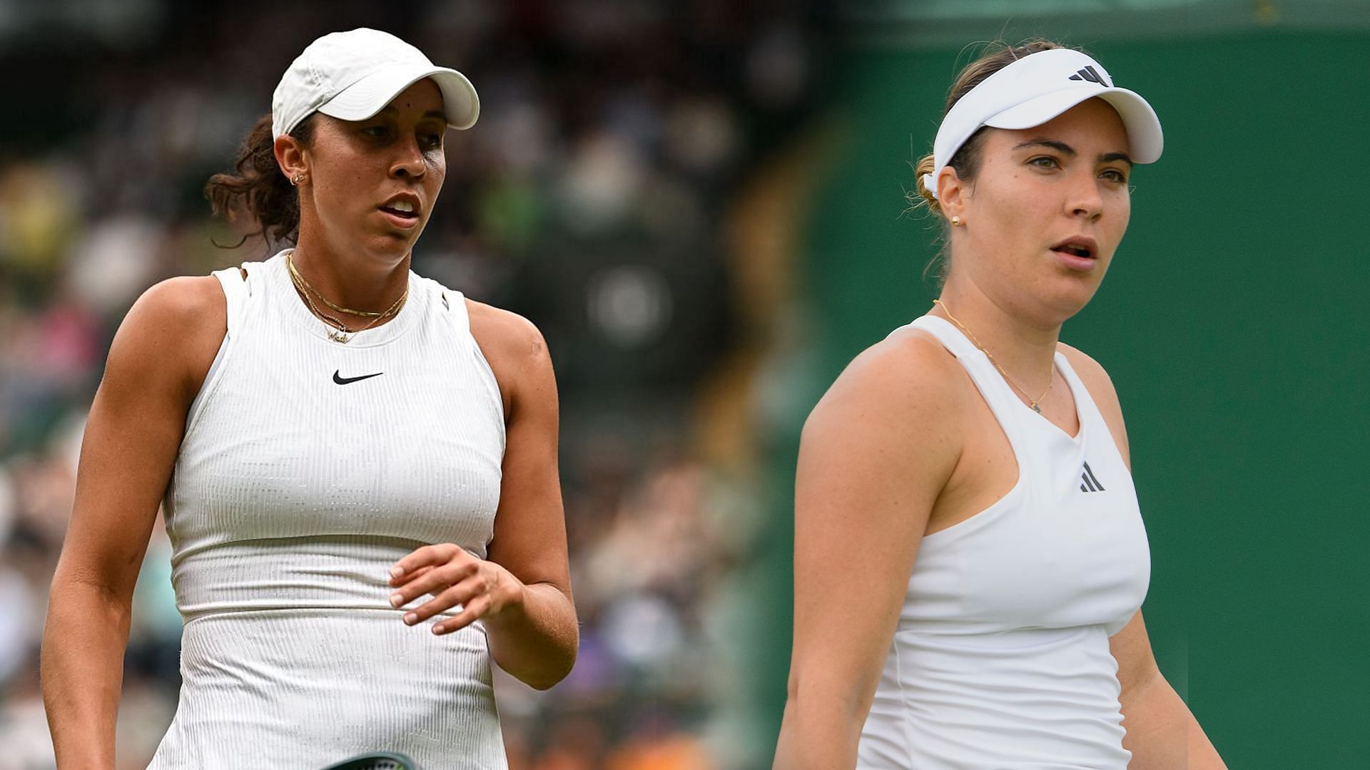 Madison Keys vs Elena-Gabriela Ruse is one of the first-round matches at Wimbledon 2025. (Photos: Getty)