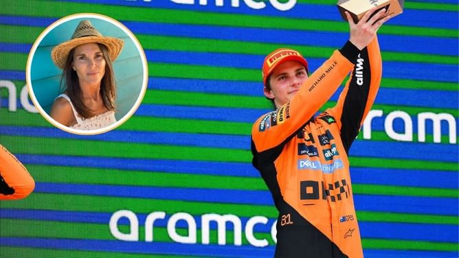 Oscar Piastri's mother Nicole Piastri drops a witty one-liner for the McLaren driver after his F1 Spanish GP win