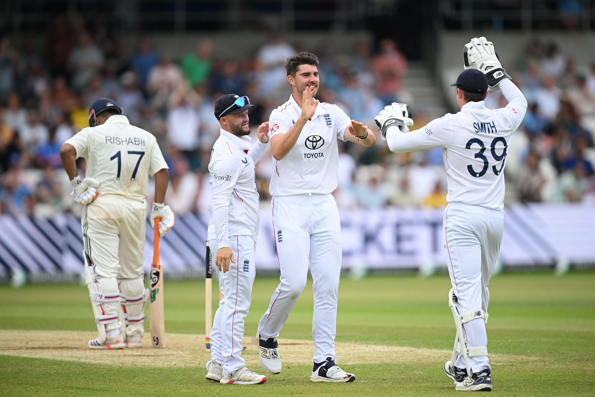 England v India - 1st Rothesay Test Match: Day Two - Source: Getty
