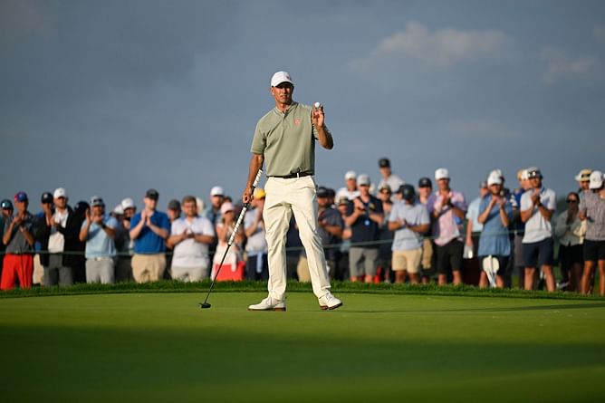 Adam Scott reacts to Brian Rolapp being appointed as the CEO of PGAT