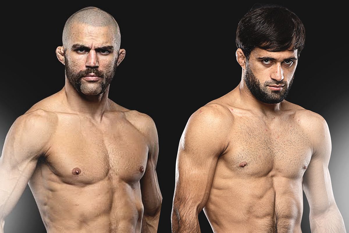 (From left) Garry Tonon and Shamil Gasanov. 