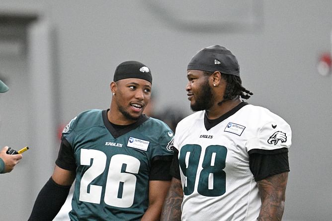 Eagles' Jalen Carter sets massive goal for 2025 after Saquon Barkley joins Madden 99 club