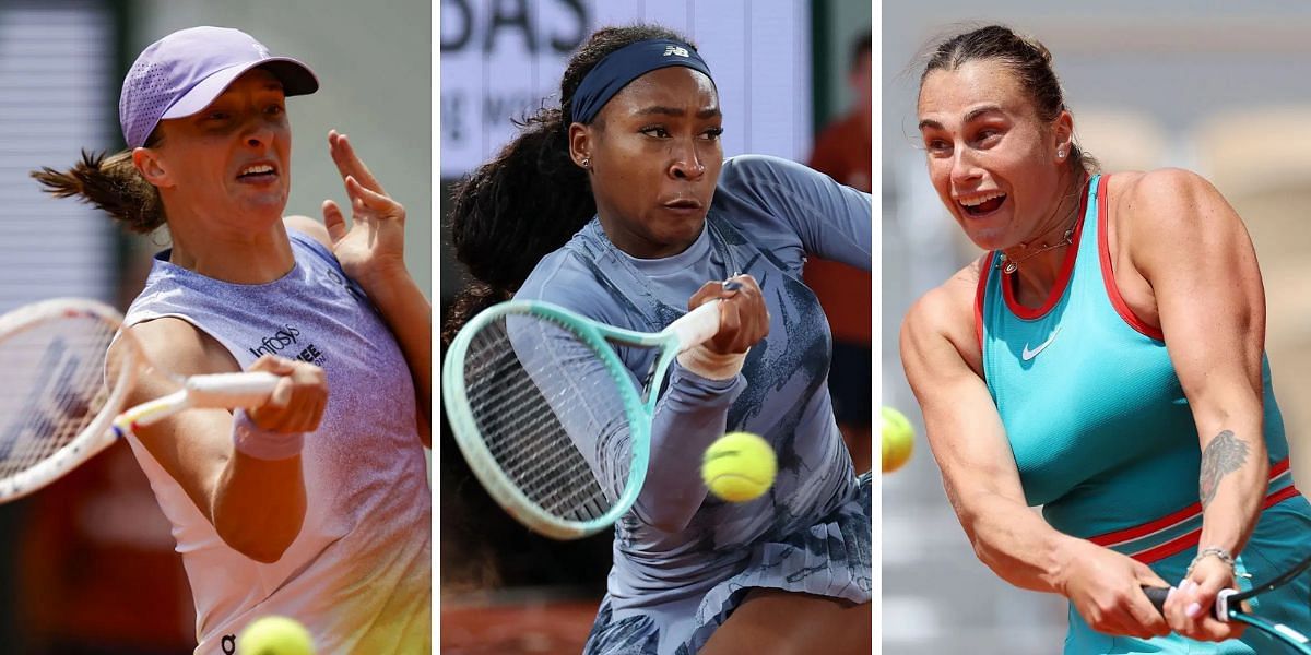 Iga Swiatek, Coco Gauff, Aryna Sabalenka headline Day 12 of French Open 2025 | Image Source: Getty