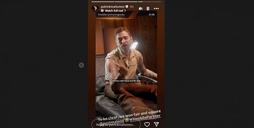 Patrick Mahomes reacts to hilarious tattoo story shared by Post Malone/@patrickmahomes