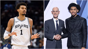 Victor Wembanyama fully embraces Dylan Harper's arrival in San Antonio