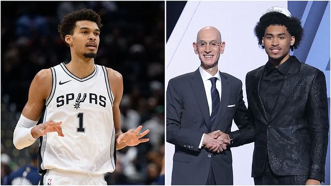 Victor Wembanyama fully embraces Dylan Harper's arrival in San Antonio