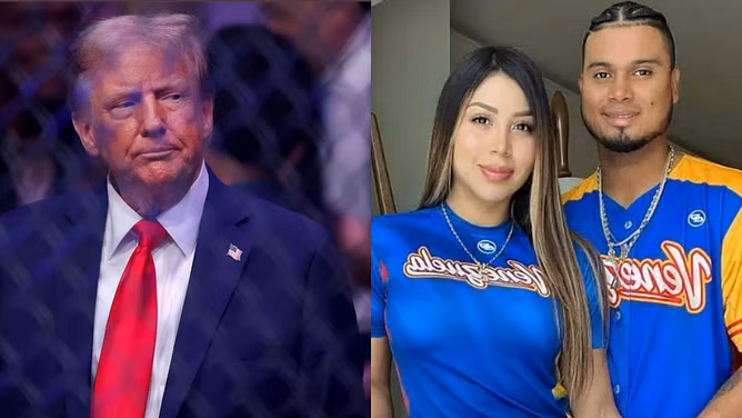 Luis Arraez's wife Gladys reveals her reset location, and it has a Donald Trump connection