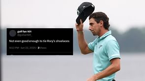 "Not even good enough to tie Rory McIlroy's shoelaces" - Fans react to Joaquin Niemann being celebrated as LIV Golf's most decorated golfer