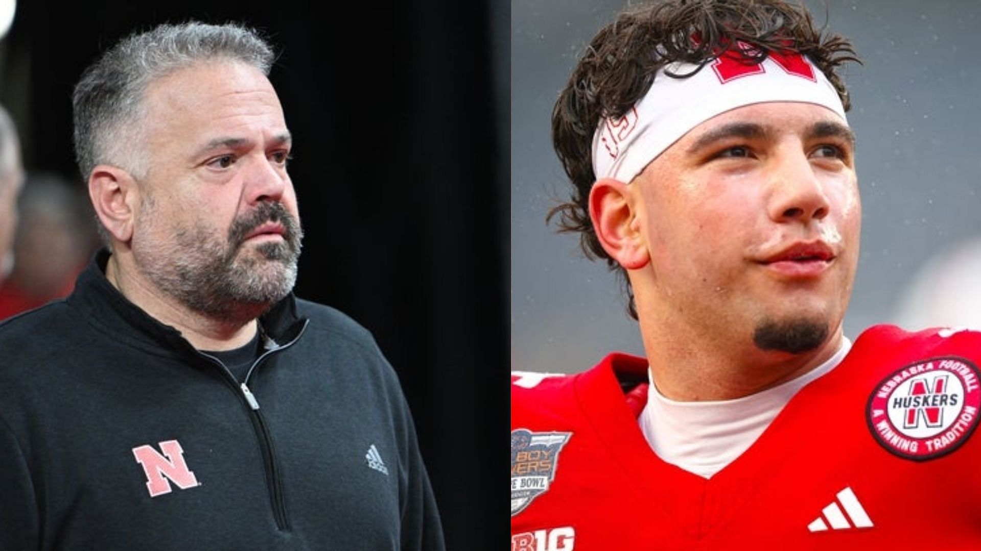 Matt Rhule and Dylan Raiola