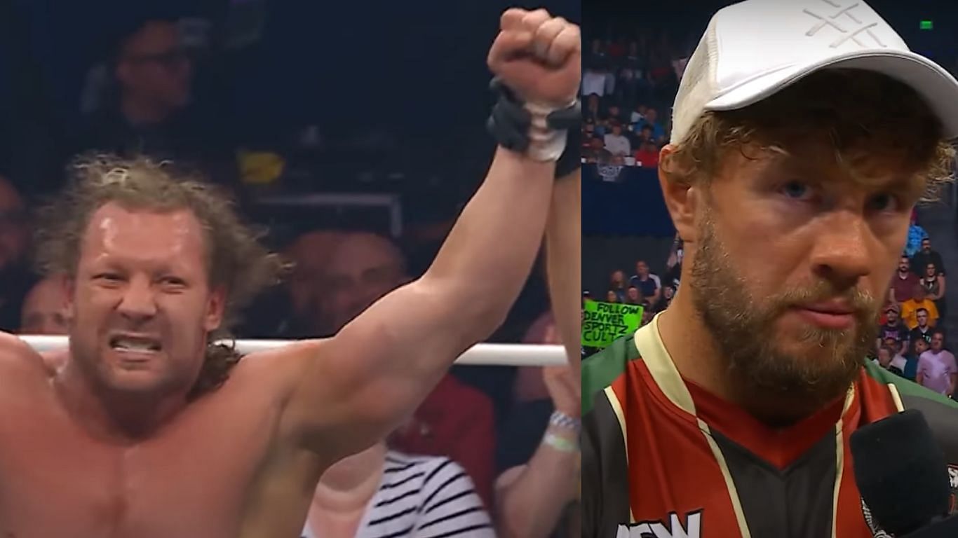 Kenny Omega and Will Ospreay at Fyter Fest [ Images from AEW