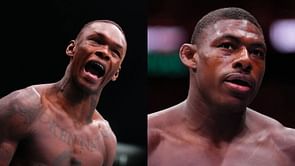 "Hate the farmer that took yo belt" - Israel Adesanya gets dragged into Joaquin Buckley beef after reacting to UFC Atlanta's Kamaru Usman fight