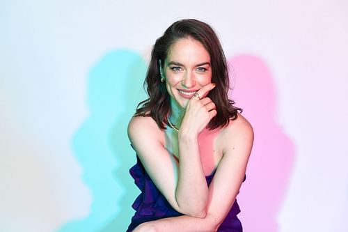 Melanie Scrofano at IMDboat Exclusive Portrait Studio At San Diego Comic-Con 2024 (Image via Getty)