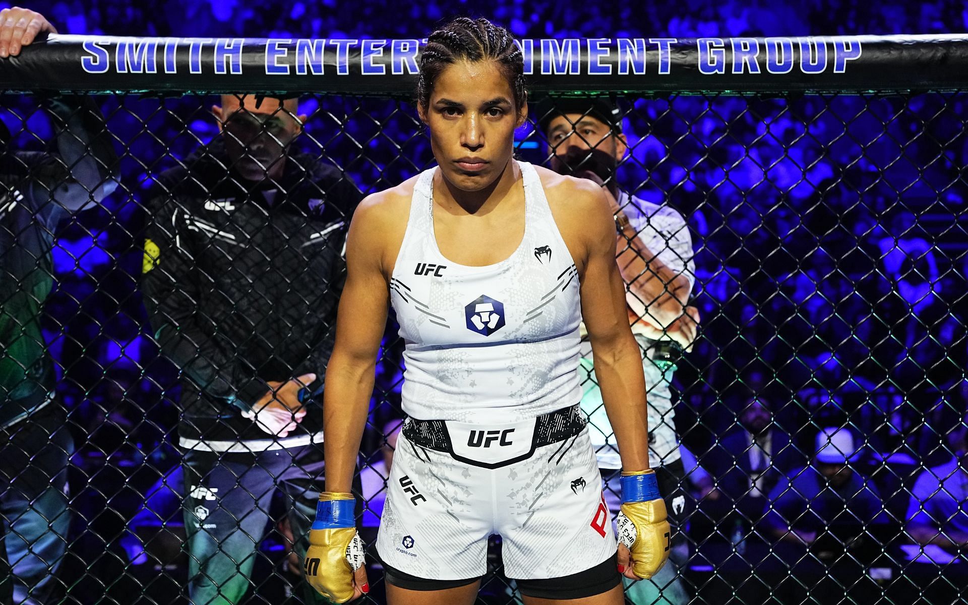 Julianna Pena is gearing up to take on Kayla Harrison. [Image courtesy: Getty]