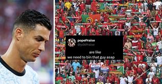"He is such a disappointment", "Need to bin this guy" - Fans slam Cristiano Ronaldo's teammate despite Portugal's 2-1 win over Germany