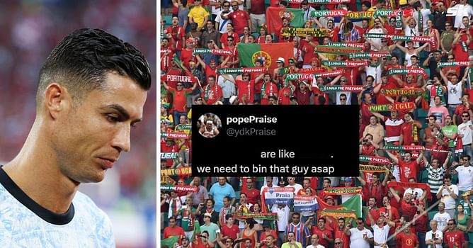 "He is such a disappointment", "Need to bin this guy" - Fans slam Cristiano Ronaldo's teammate despite Portugal's 2-1 win over Germany