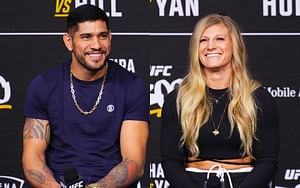 Kayla Harrison shares one-word reaction to Alex Pereira and sons honouring her after UFC 316 win