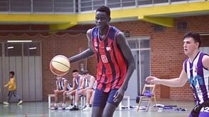 Video: 6’11 16-year-old Juom Maker Bol impresses with variety of skills at NBPA top 100 camp
